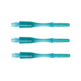 NineDartOut.us Light Blue Fit Shaft Gear - Hybrid Spinning (#4 in Between Long (28.5mm))