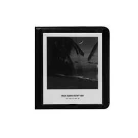 EKEDAC 33 Pockets Photo Album for Polaroid Instant Camera,Suit for 3.5 in x 4.25 in Photos,PVC Material and Water Resistant (black, 1)