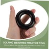 CORHAD 2pcs Golf Weighted Practicing Rings for Swing Training Lightweight