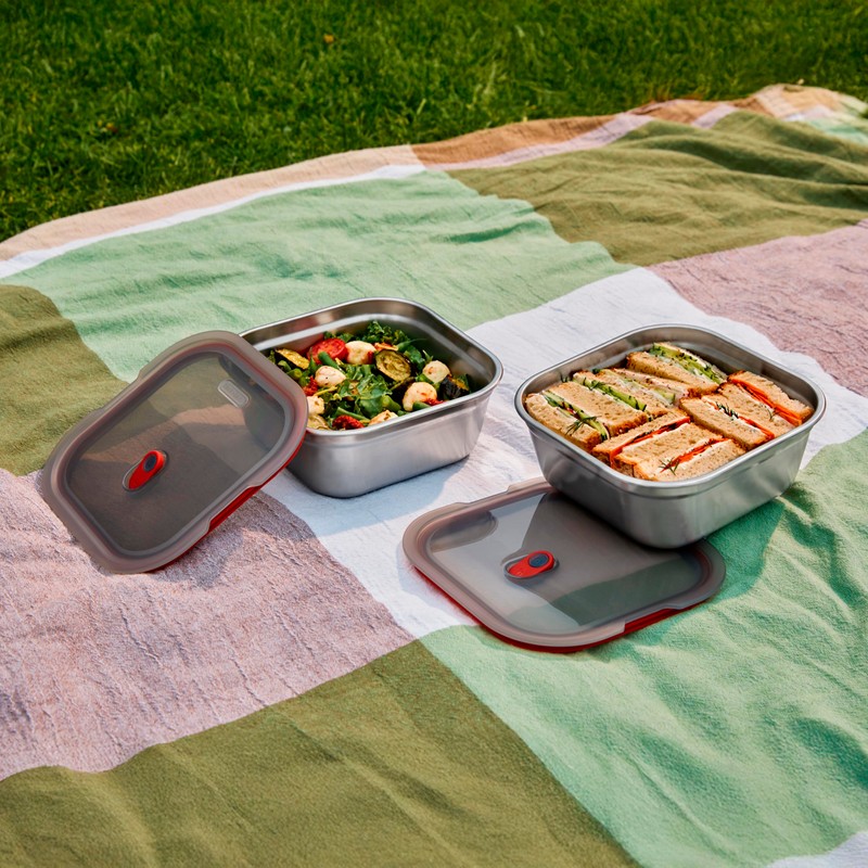 BLACK + BLUM Lunch Box - Meal Prep Containers Reusable