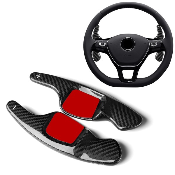 T-carbon Larger Paddle Shifter Extensions Fits VW MK8 Golf 8