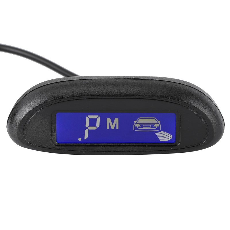 Auto LED Parking Sensor Backup Radar System Buzzing Alarm Weatherproof