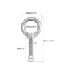PATIKIL Lifting Shoulder Eye Bolts, 4 Pack M8x50 304 Stainless