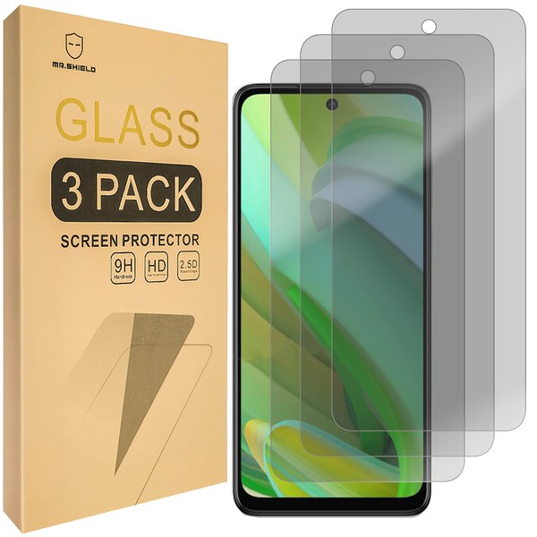 Mr.Shield [3-Pack] Privacy Screen Protector For Motorola Moto G Power