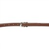 YEHMAN Classic Thin Women's Leather Belt Width 2 cm Length