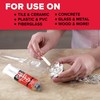J-B Weld ClearWeld 5 Minute Epoxy, Clear, Syringe, 2 Pack,