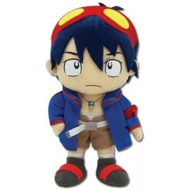 GE Animation NEW GE Animation Gurren Lagann Simon 8" Stuffed Plush Doll Toy GE7095