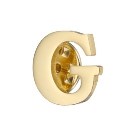 PATIKIL Letter Lapel Lepin Initial Alphabet Letter G Collar Pin Women Men Shirt Dress Suit Coat Collar Gold Letter G