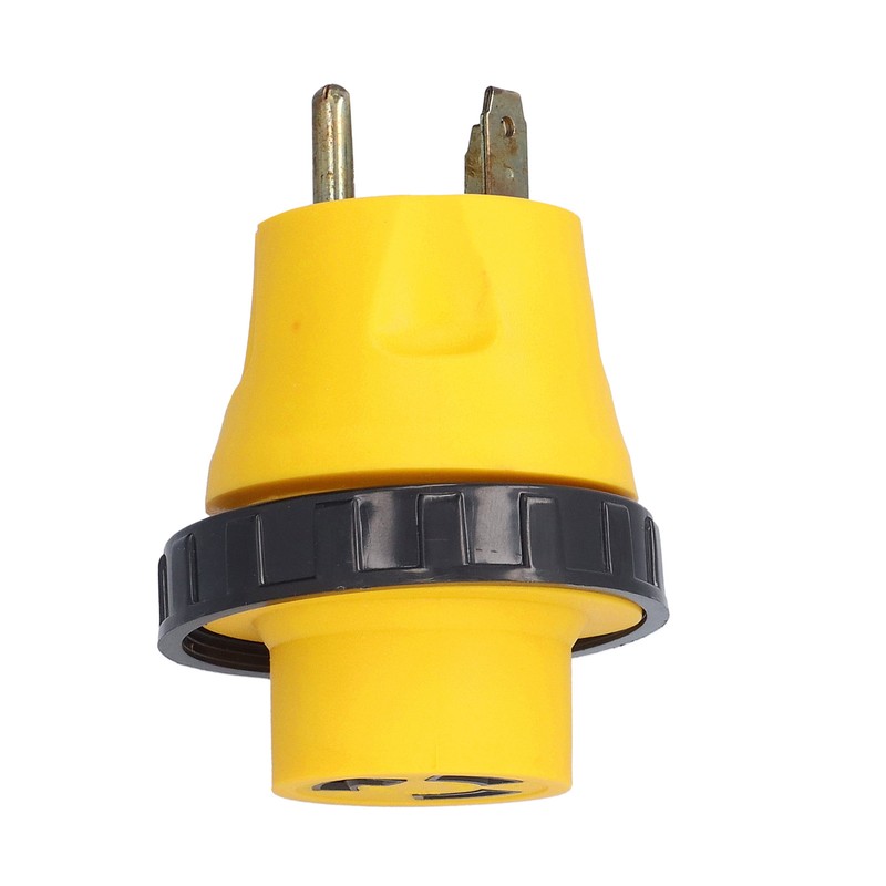 30A RV Plug TT‑30P to L5‑30R Copper Internal Wire Reliable