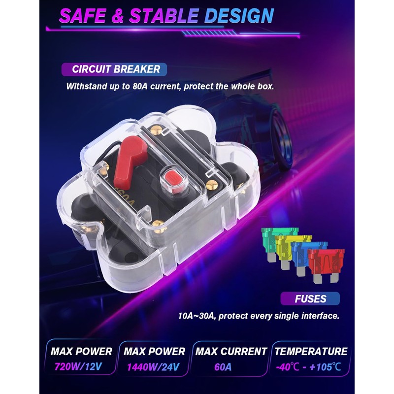 CO LIGHT 8 Gang Wireless Switch Panel Remote Control Range