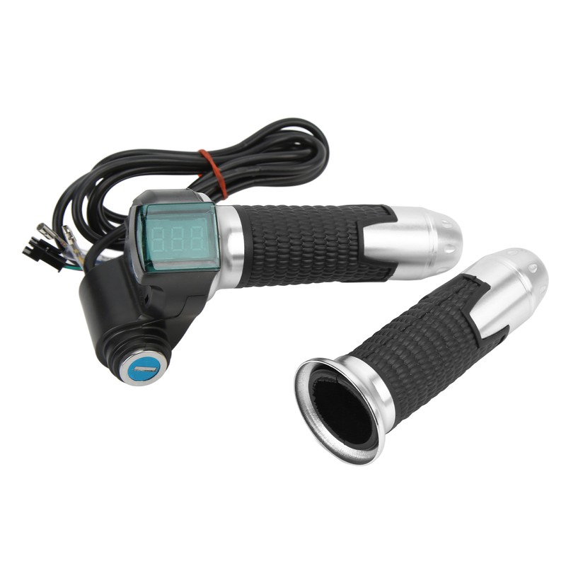 2PCS Electric Bicycle Throttle Handle Speed Control Throttle Grip with