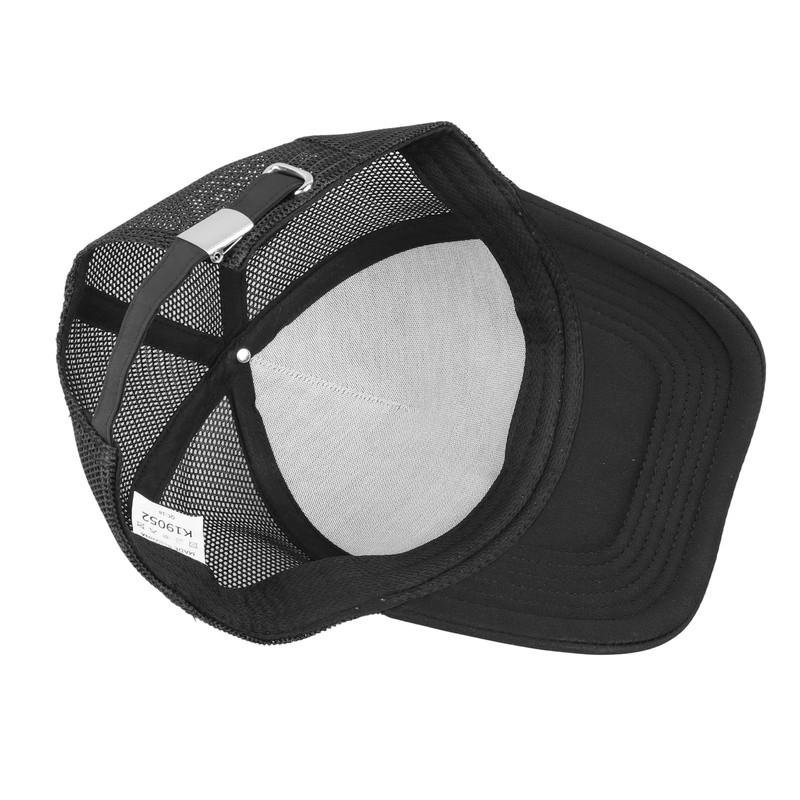 Man Baseball Cap Breathable Mesh Sun Protection High Top Adjustable