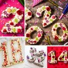 Aluminium Cake Mould, Numbers, Rectangular, 31 x 18 x 5