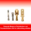 10x Flat Connector Housing 9-Pin Including 2.8 mm Flat Connector