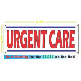 Urgent Care 2x5 Banner Sign