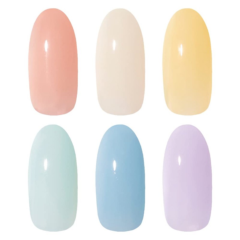 PREANFA PREGEL Muse Sweet Macaron Series, Set of 6 Colors,