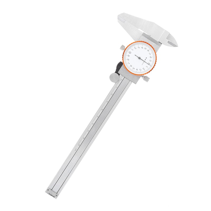 Aluminum Alloy Caliper 2-Way Shockproof Precision Measuring Tool with Dial