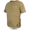 normani Tactical Tropical T-Shirt with Arm Pockets, Underarm Pockets and