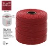 Superlon Bead Cord Tex210 - Dark Red - 70m
