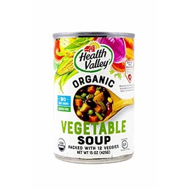 Health Valley Organic Vegetable Soup No Salt Added -- 15 fl oz