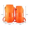 Swimming Buoy Safety Buoy Double Backpack Swimming Training Buoy Water