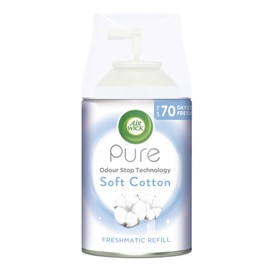 Air Wick Pure Soft Cotton Freshmatic Refill Air Freshener, 250 ml