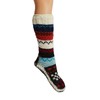 Tibetan Socks Hand Knit Wool Fleece Lined Long Slipper Socks