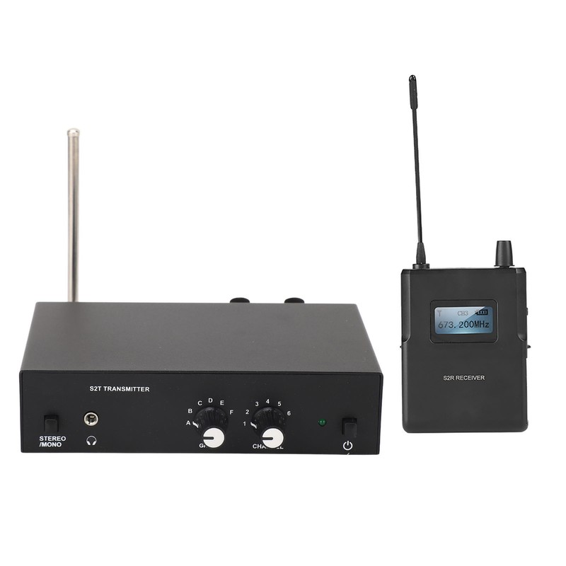 For ANLEON S2 UHF Stereo Wireless Monitor System in Ear