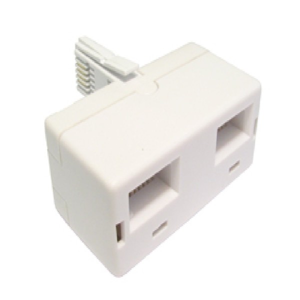 World of Data BT Telephone Socket Doubler/Splitter | Compatible with