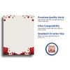 Love Hearts Romantic Stationery Paper - 80 Sheets