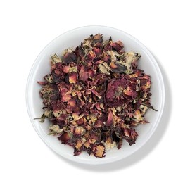 Evergreen Herbs Red Rose Buds and Pedals (Rosa De Castilla) 4 oz. (113 Grams): Timeless Elegance for Decor and Crafts - Premium Quality Dried Roses for Aromatic Bliss and DIY Delight