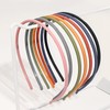 Tedux Thin Headbands, 7 Colors 4mm Skinny Headbands, No Slip