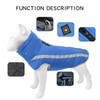 Dog Jacket Polyester Reflective Autumn Winter Warm Comfortable Pet Warm