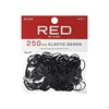 RED by Kiss 250 Pcs Mini Rubber Band, Elastic Hair
