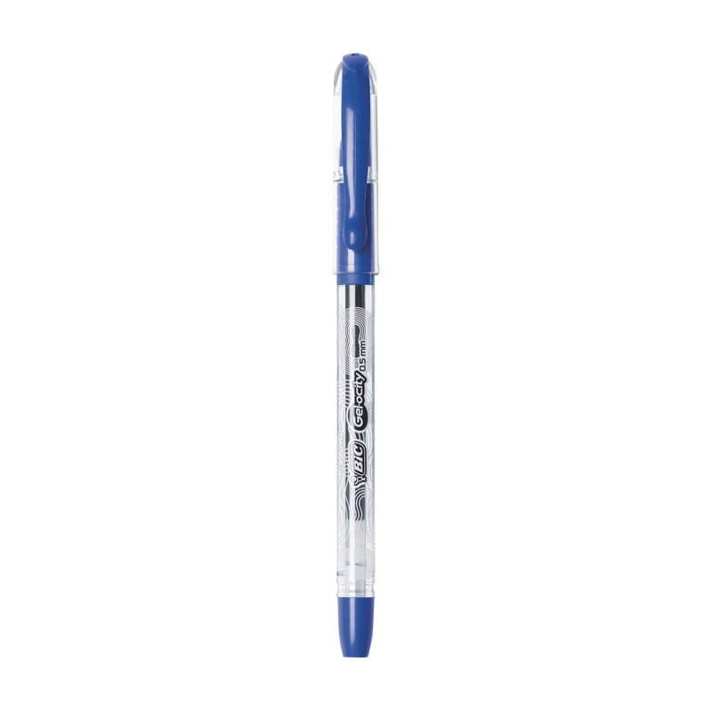BIC Gel-ocity Smooth Stick Gel Pens, Fine Point, 0.5mm, Assorted