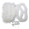 YCHTEWY-Elegant Turkey & Marabou Feather Boa - Glamorous 2-Yard Accessory