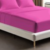 Egyptian Cotton Fitted Sheets 25cm Deep Mattress Pocket 200 Thread