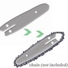 4 inch Mini Chainsaw Guide Bar, Cordless Electric Replacement Chain