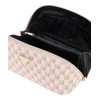 GUESS G Wave Large Cosmetic Travel Bag Blush Logo, Blush