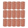 15Pcs Wooden Essential Oil Diffuser Rosewood Portable Mini Round Aromatherapy