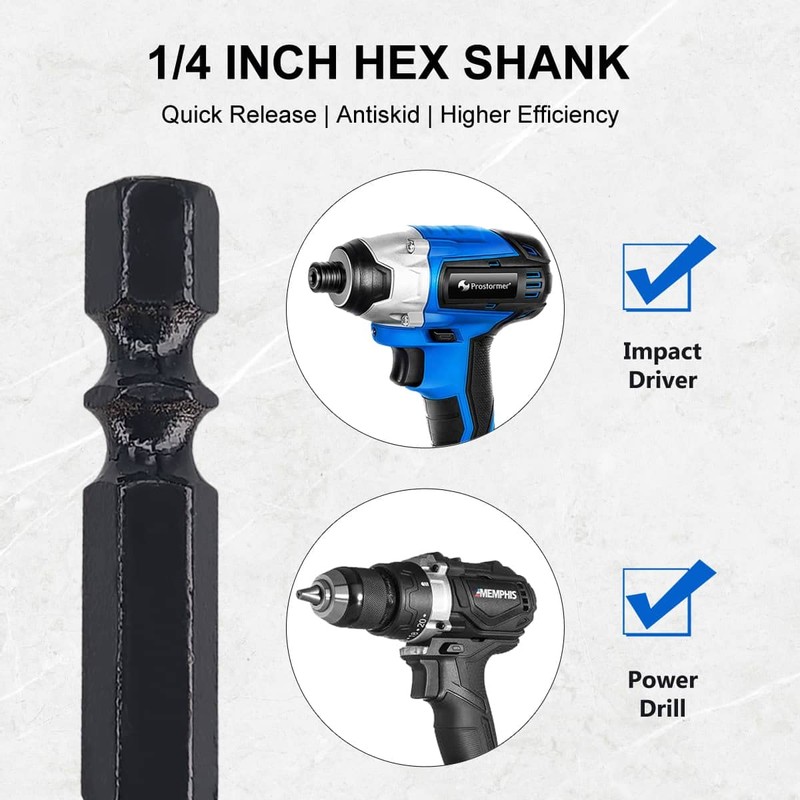 Hymnorq 3/16 Inch Dry Diamond Drill Bits 6pc Pack in
