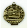Express Medals A-B Honor Roll Gold Medals Trophy Award with