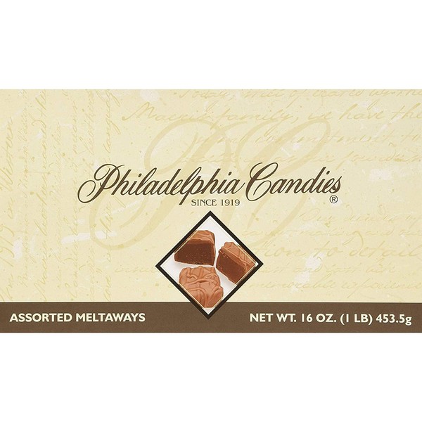 Philadelphia Candies Milk Chocolate Truffles (Assorted Meltaways, 28-count) Gift Box