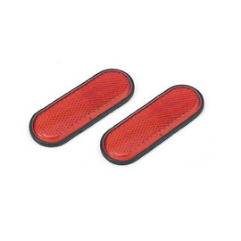(Straight/Straight) Reflector 2 Pieces, Red 39 – 1481 