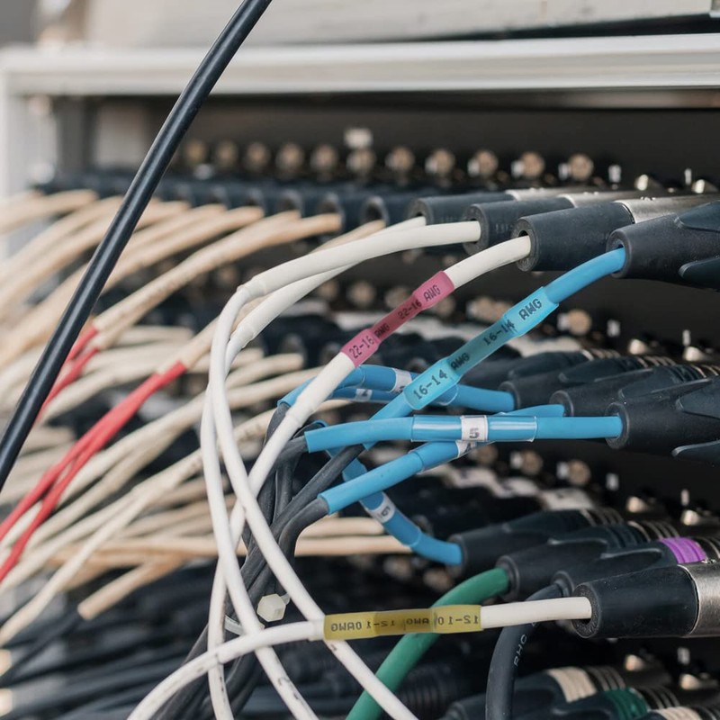 250 conectores termorretráctiles de 12-10 AWG, conectores de cable eléctrico