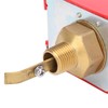 HFS‑15 Water Flow Switch Target Type G1/2in Interface Brass High
