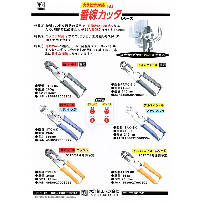Taiyo Seiko ABN-8K Midget Cutter