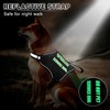 MOOGROU Service Dog Vest Harness and Leash Set+10 Patches,No Pull&Easy