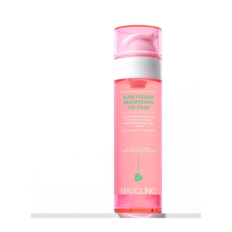 Maxclinic Rose Vitamin Brightening Oil Cleansing Foam, 110g, 1 piece