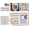 Primary Tufting Cloth with Marked Lines, Large Size Needlework Fabric,